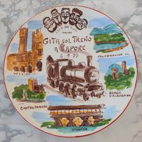 TREVISO Club 100 barbe Piatto Buon Ricordo Veneto 