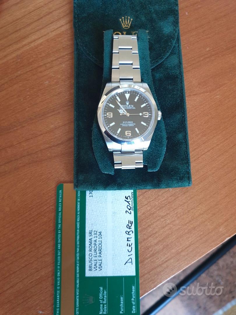 Rolex on sale viale europa