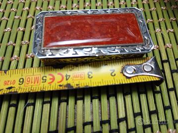 argento 925 portapillole 