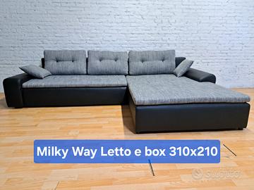 Divano Living Milky Way penisola xxl Letto e box