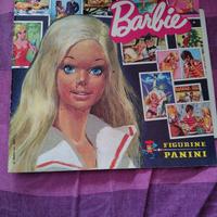 album di figurine vintage della Panini Barbie