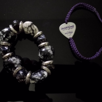 Bracciale plettro Hard Rock cafè orecchini dado