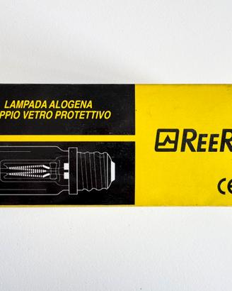 Lampadina alogena con doppio vetro protettivo 150W