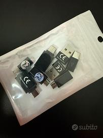 set di adattatori USB-USB-C