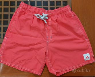 adidas costume da mare uomo colore rosa pesca