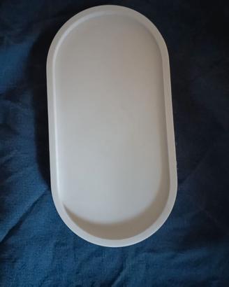 Vassoio Ovale Minimalista – Svuotatasche di Design