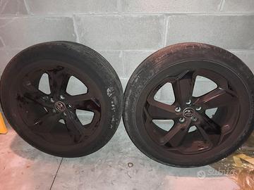 2 cerchi in lega neri 18 per rav 4 quinta serie