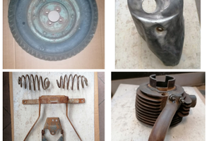 Ricambi Vespa Faro Basso Struzzo