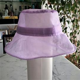 Cappello ASOS in organza lilla
