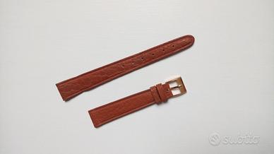 Cinturino donna marrone mm15 Italy Pelle Lama NOS