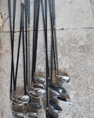 mazze da golf con sacca 