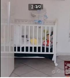 Lettino pali  COME NUOVO dai 0 anni fino a 4 anni