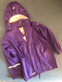 Impermeabile leggero viola CareTec bimbo/a