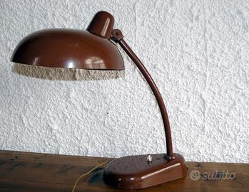 Lampada ministeriale in metallo mono luce anni ’50