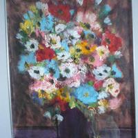 Quadro di Zoltan Antal a olio, del 1976.