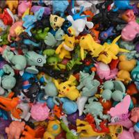 144 pezzi con scatola di pokemon figure 