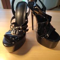 Sandali aperti tacco 16