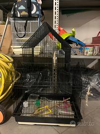 Gabbia pagoda per uccelli