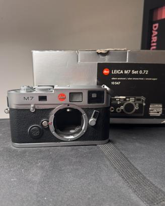 LEICA M7 SILVER 0.72