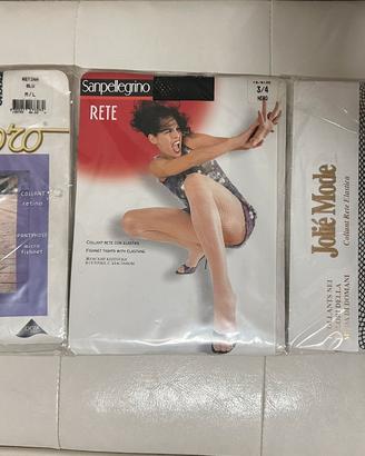 Collant rete taglia 3/4