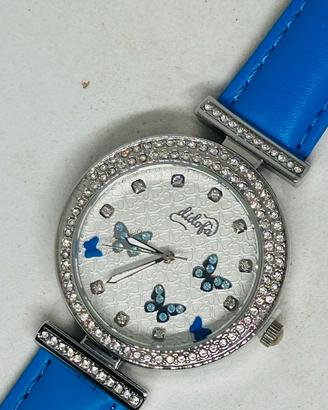 Orologio Papillon azzurro con farfalle