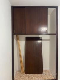 Struttura armadio a muro