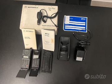 Motorola MicroTAC VIP + Flip Phone ETACS TIM