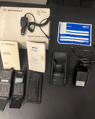 Motorola MicroTAC VIP + Flip Phone ETACS TIM