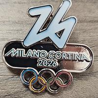 spilla 26 Milano Cortina 2026 Olimpiadi 