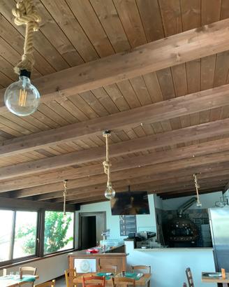 Tettoia in legno