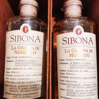 Grappa Sibona Nebbiolo e Moscato