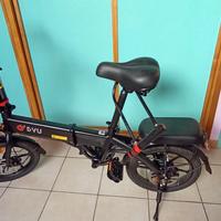 bicicletta elettrica pieghevole 