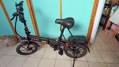 bicicletta elettrica pieghevole 