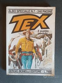 Tex n 7 il pueblo perduto, fumetto Sergio Bonelli