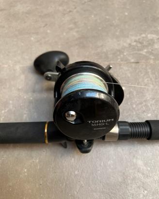 Canna da pesca mulinello shimano