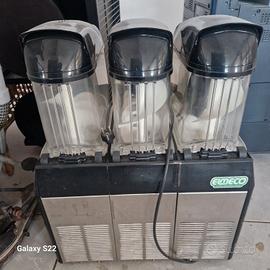 macchina granitore 3 vaschette da 12lt 