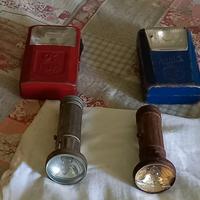 6 Antiche rare torce da collezione ARGUS,PETRIX