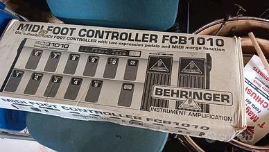 Pedaliera midi foot controller FCB1010