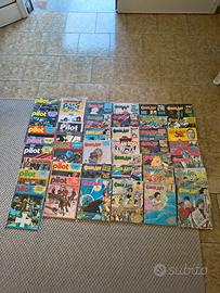 lotto riviste comic art e pilot