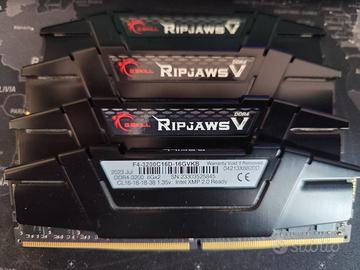 Gskill ripjaws v kit memoria ram 4 x 8gb tot 32gb