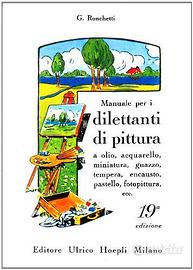 MANUALE PER I DILETTANTI DI PITTURA HOEPLI