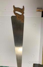 Antico segaccio da falegname, Three Lions Brand