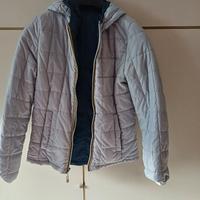 Piumino leggero donna azzurro chiaro 