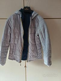 Piumino leggero donna azzurro chiaro 