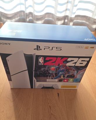 Sony Playstation PS5 Slim 1TB Blu-ray NBA 2K26 