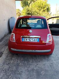 Fiat 500 1.2 Lounge – Rossa con Tetto Panoramico