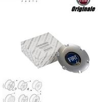 Coppa ruota coprimozzo logo blu originale fiat pan
