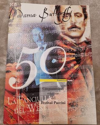 Cartella filatelica 50° Festival Puccini 2004