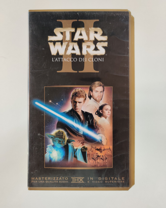 VHS Star Wars episodio II - L'attacco dei cloni