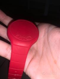 Orologio ZITTO rosso.